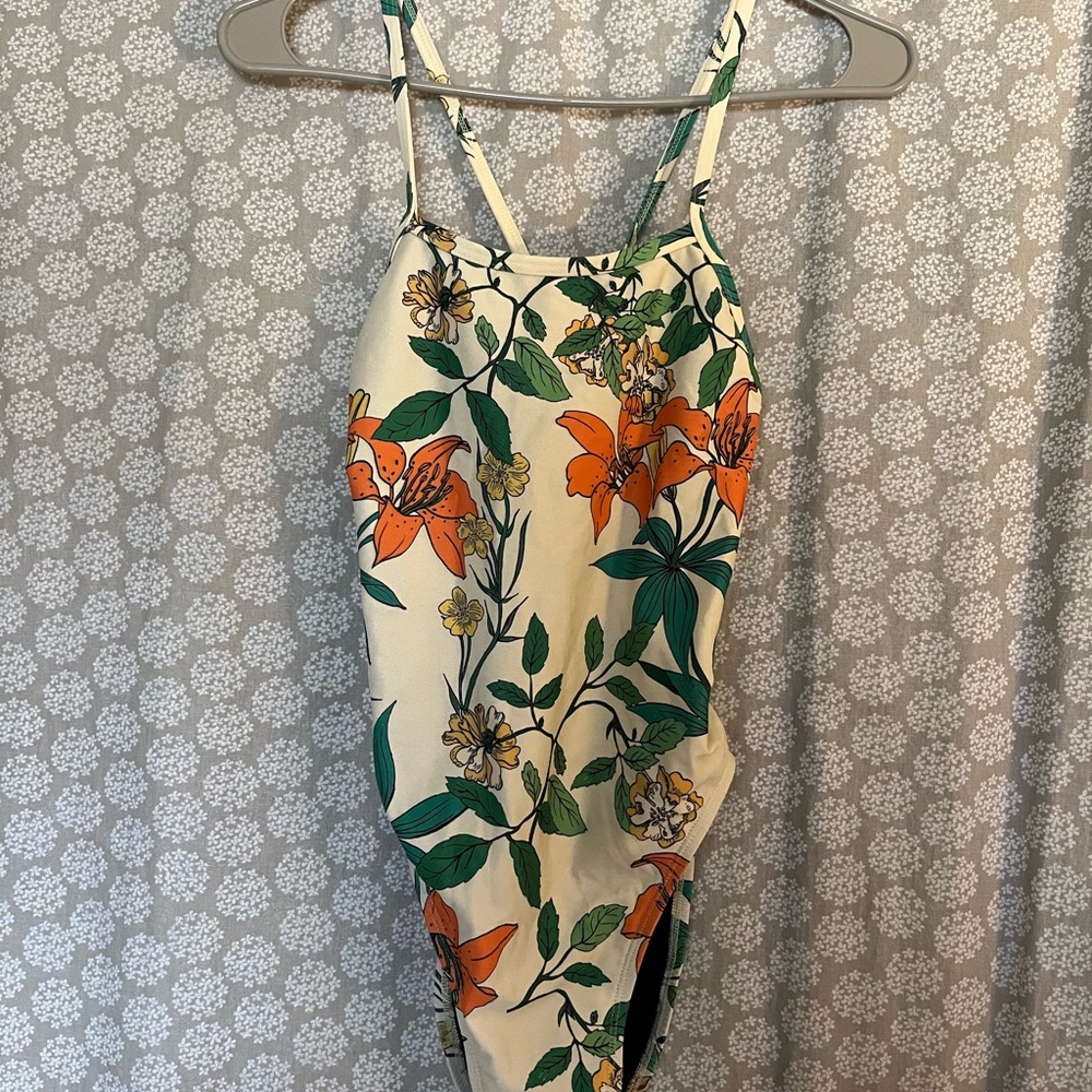 Jolyn Jackson 4 Onsie | Floral Print Swimsuit